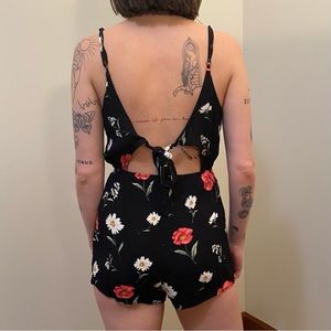 Floral Romper